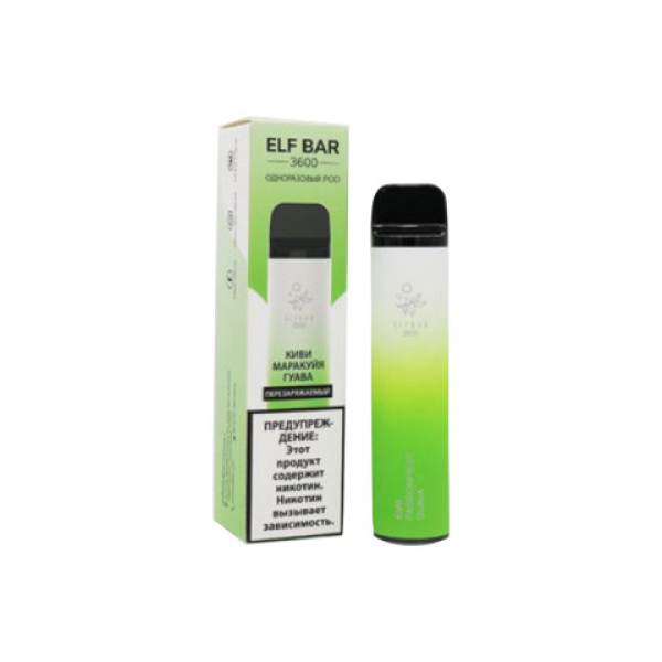 Elfbar (3600 (Киви маракуйя гуава)), 3600 тяг в Казани
