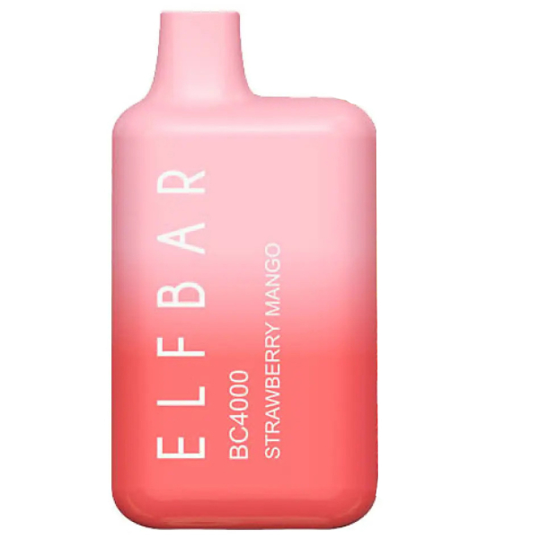 Elf Bar BC4000 Strawberry Mango (Клубника и манго), 4000 тяг в Казани