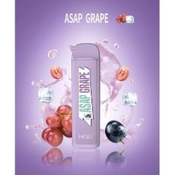 HQD MEGA Asap Grape (Винград), 1800 тяг в Казани