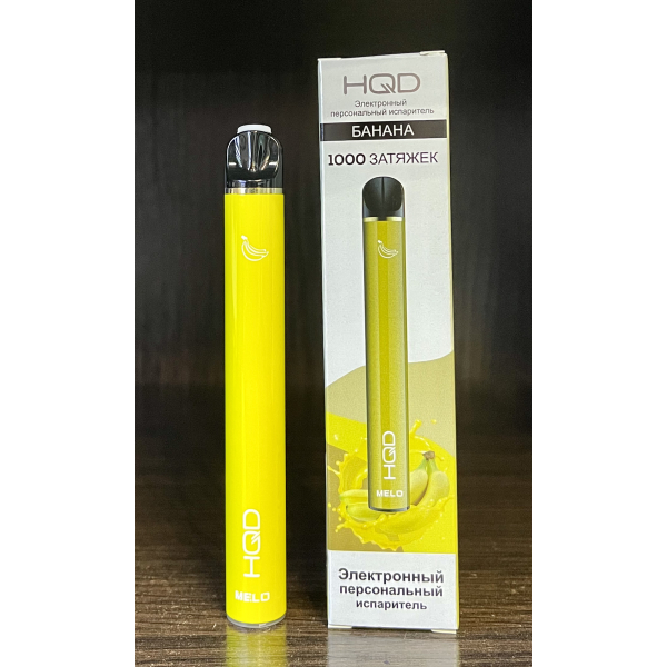 HQD melo banana (банан) 1000 затяжек в Казани