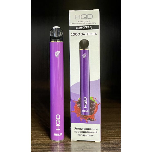 HQD melo grape (виноград) 1000 затяжек в Казани