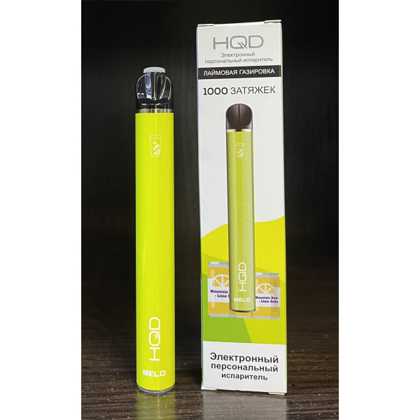 HQD melo laim soda (лаймовая газировка) 1000 затяжек в Казани
