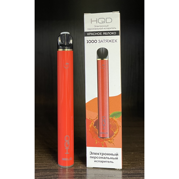 HQD melo red apple (красное яблоко) 1000 затяжек в Казани