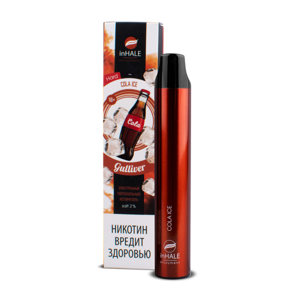 inHale Guliver Hard Cola Ice (Кола Со Льдом) 1500 затяжек в Казани