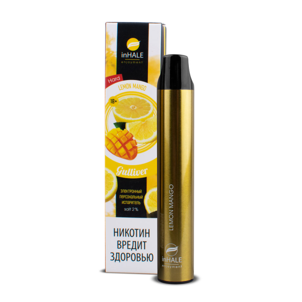 inHale Guliver Hard Lemon Mango (Лимон Манго) 1500 затяжек в Казани