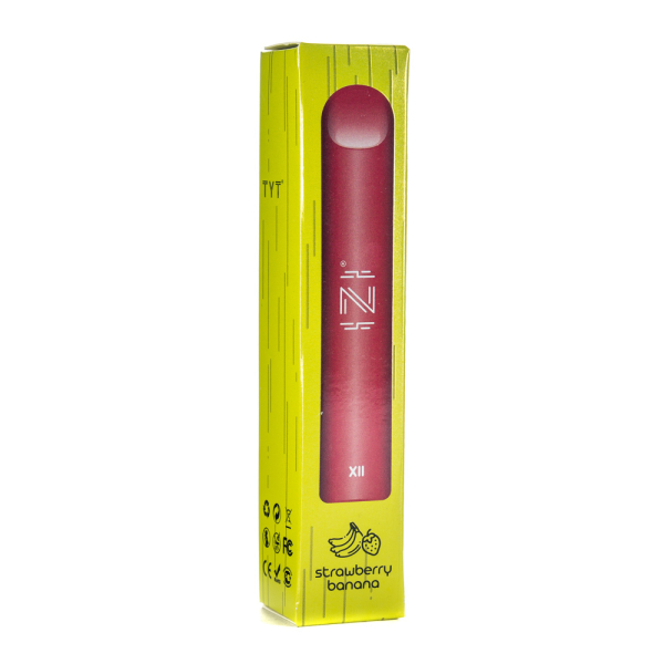Одноразовая электронная сигарета IZI X2 Strawberry Banana (Клубника Банан) 800 затяжек в Казани