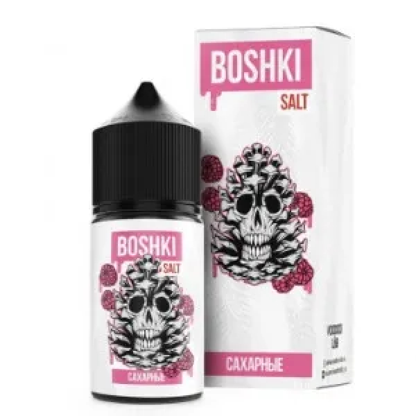 Жидкость BOSHKI Salt Сахарные (Малина варенье хвоя) (30 мл, 20 мг/мл) в Казани