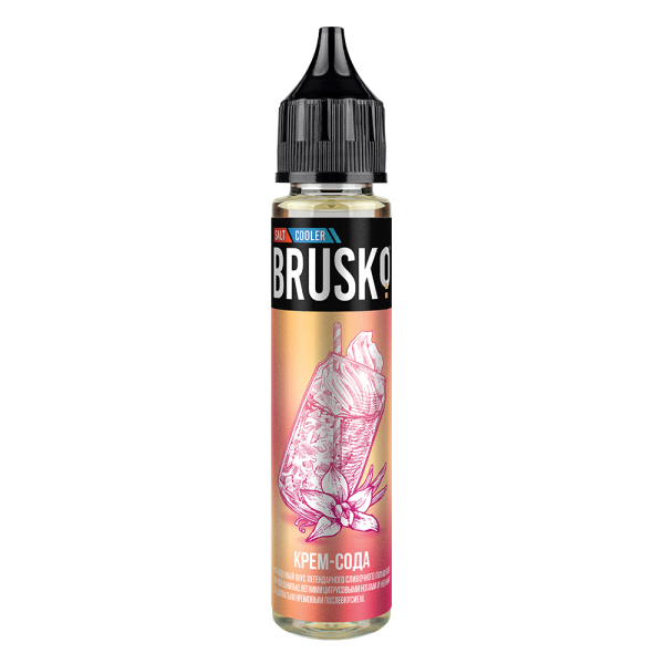 Жидкость Brusko Salt  Крем Сода 30 мл в Казани