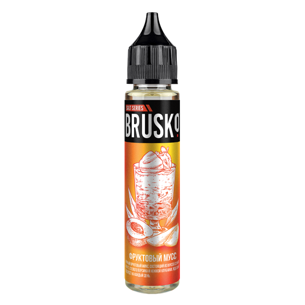 Жидкость Brusko Salt  Фруктовый Мусс 30 мл в Казани