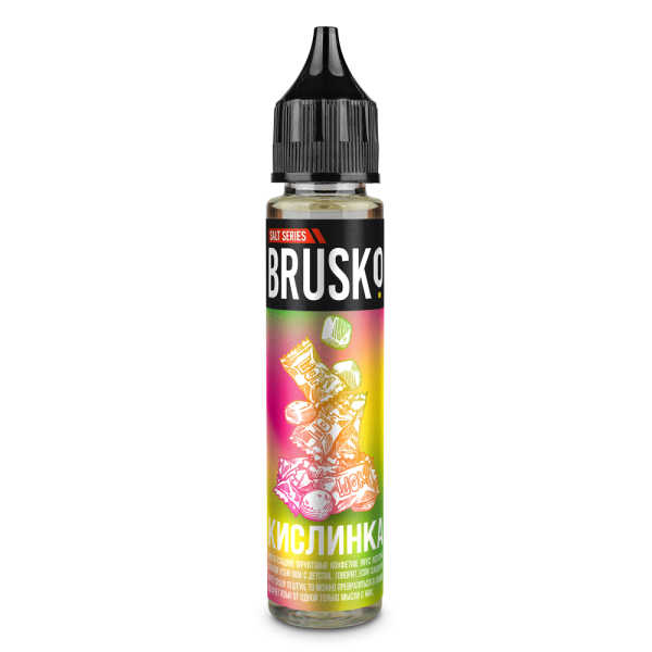 Жидкость Brusko Salt Кислинка 30 мл в Казани