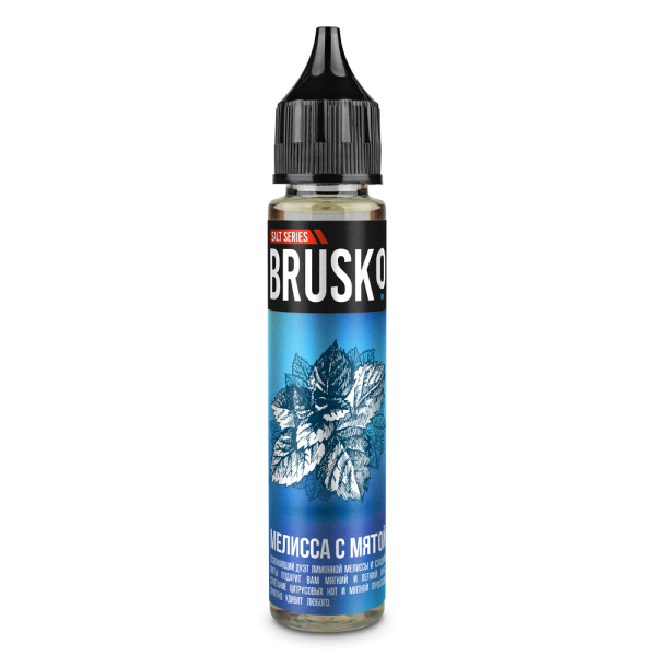 Жидкость Brusko Salt Мелиса С Мятой 30 мл в Казани