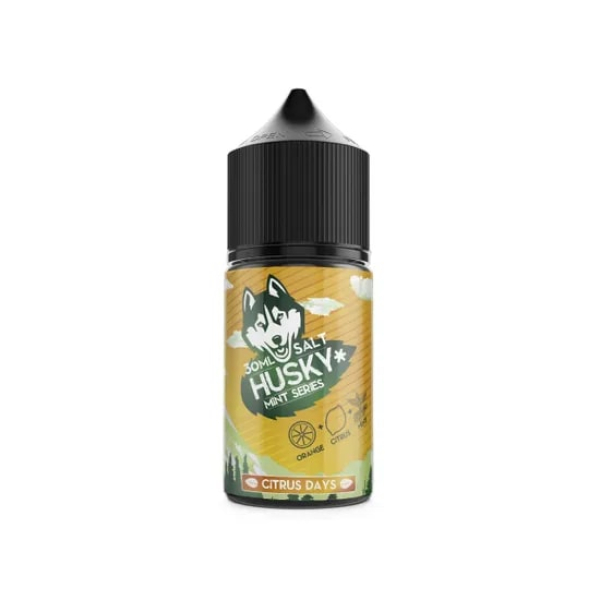 Жидкость Husky salt Mint series Citrus Days (Мороженное апельсин мята) (30 мл, 20 мг/мл) в Казани