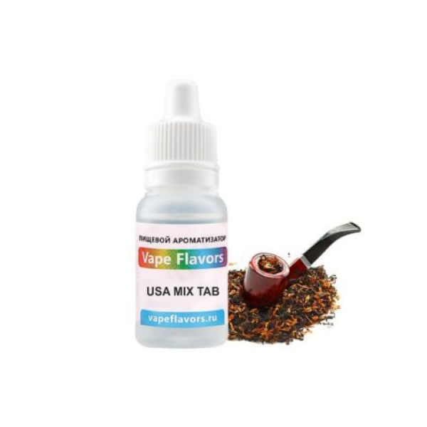 Ароматизатор Vape Flavors Usa Mix (Трубчатый табак) 10мл в Казани