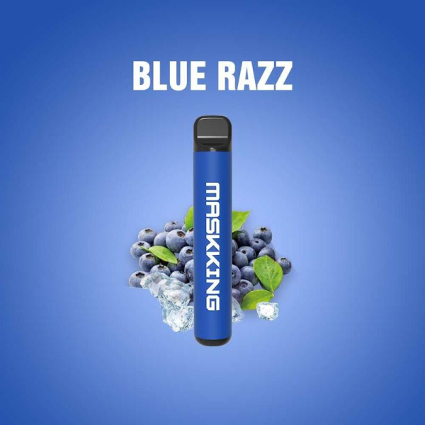 Одноразовая электронная сигарета Maskking High Pro Blue Razz (Черничный Рай) 1000 затяжек в Казани