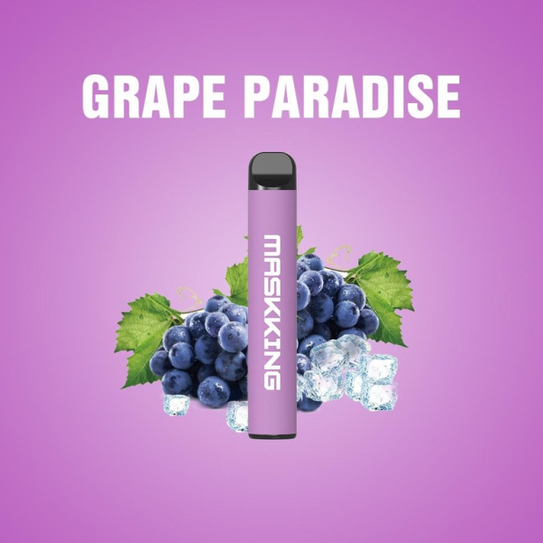 Одноразовая электронная сигарета Maskking High Pro Grape Paradise (Виноградный Рай) 1000 затяжек в Казани