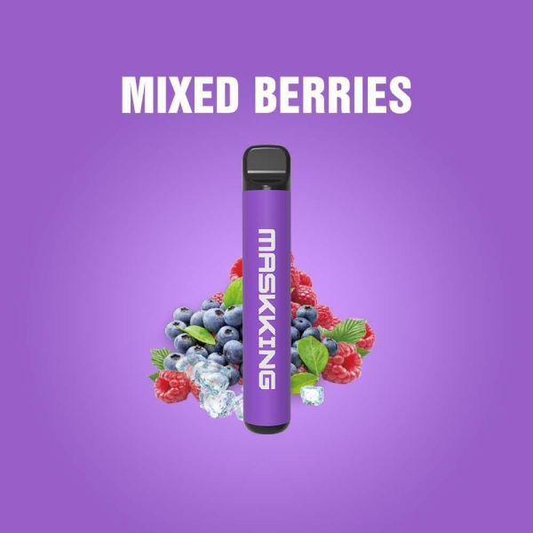 Одноразовая электронная сигарета Maskking High Pro Mixed Berries (Ягодный Рай) 1000 затяжек в Казани