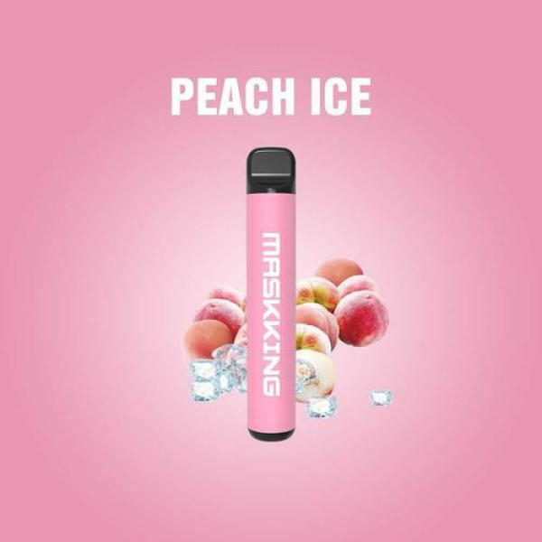Одноразовая электронная сигарета Maskking High Pro Peach Ice (Персиковый Рай) 1000 затяжек в Казани
