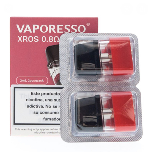 Упаковка картриджей Vaporesso XROS Series 0.8 ohm Pod 2 ml (в упаковке 2 шт) в Казани