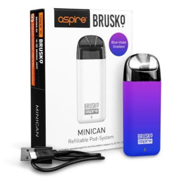 Brusko MINICAN 2 (400 мАч, Синий,фиолетовый) в Казани