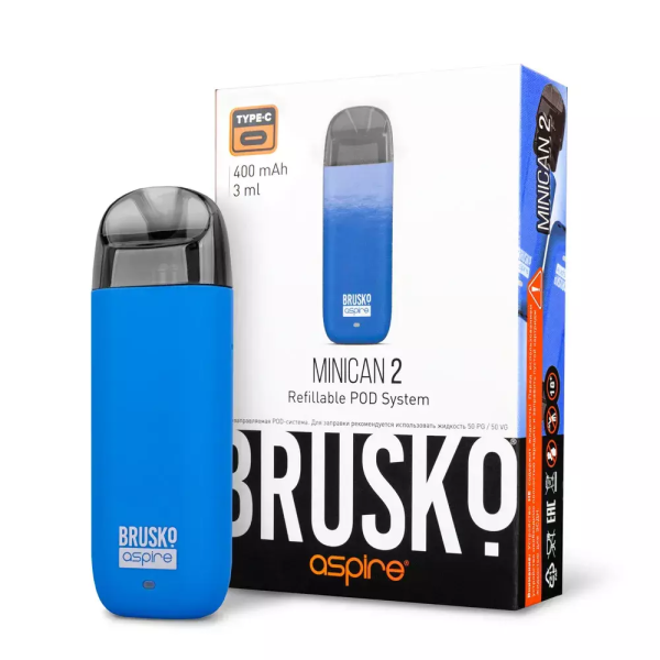 Brusko MINICAN 2 (400 мАч, Синий) в Казани