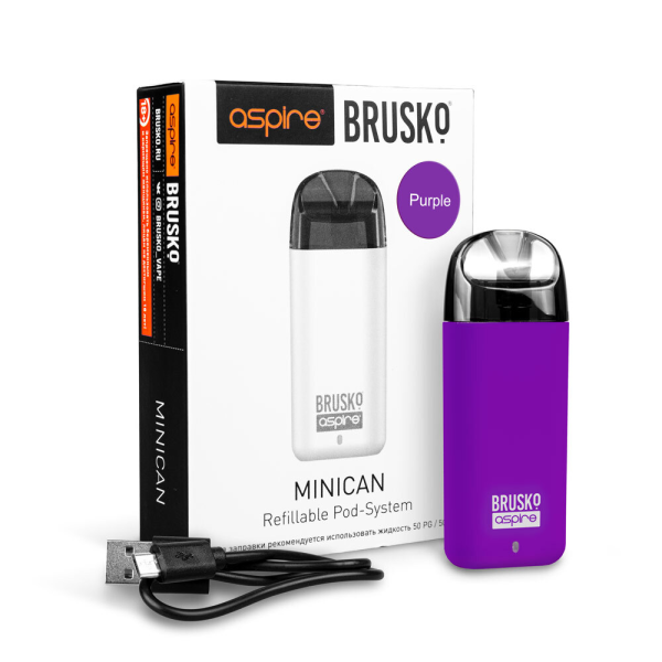 Brusko MINICAN 2 (400 мАч, Фиолетовый) в Казани