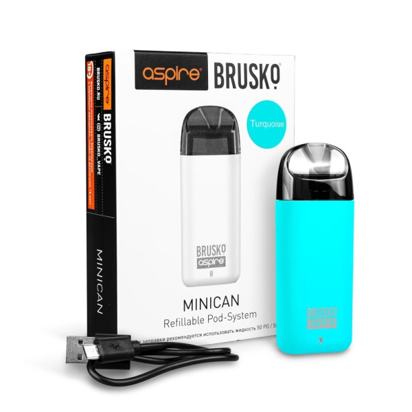 Brusko MINICAN plus (850 мАч, Бирюзовый) в Казани