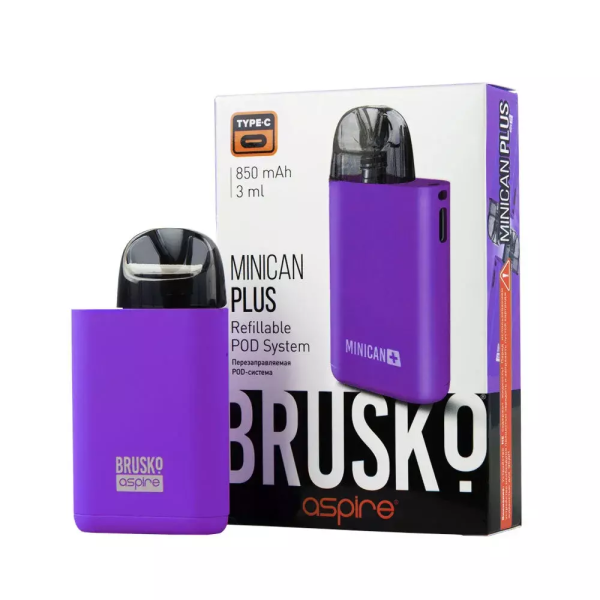 Brusko MINICAN plus (850 мАч, Фиолетовый) в Казани
