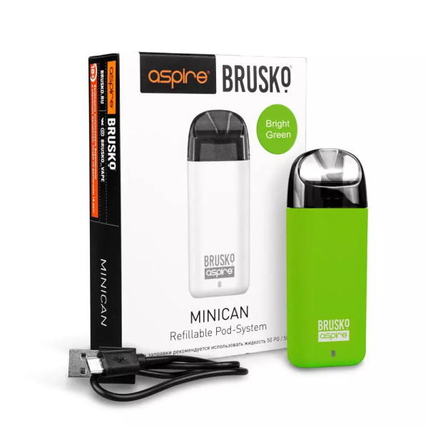 Brusko MINICAN (350 мАч, Зеленый) в Казани