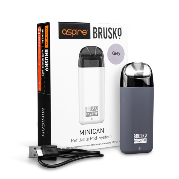 Brusko MINICAN (350 мАч, Серый) в Казани