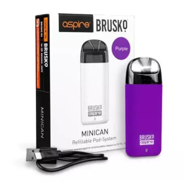 Brusko MINICAN (350 мАч, Фиолетовый) в Казани