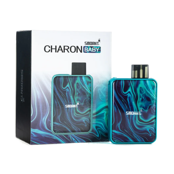 Smoant Charon Baby Pod Kit (750 мАч, синий) в Казани