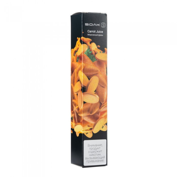 SOAK S Carrot Juice (Морковный фреш), 2500 тяг в Казани