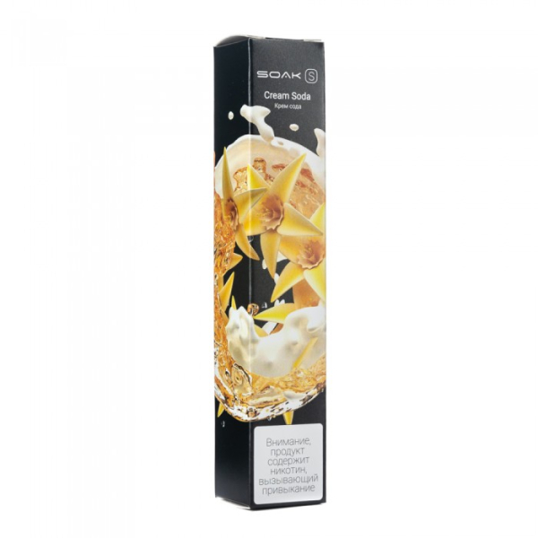 SOAK S Cream Soda (Крем сода), 2500 тяг в Казани