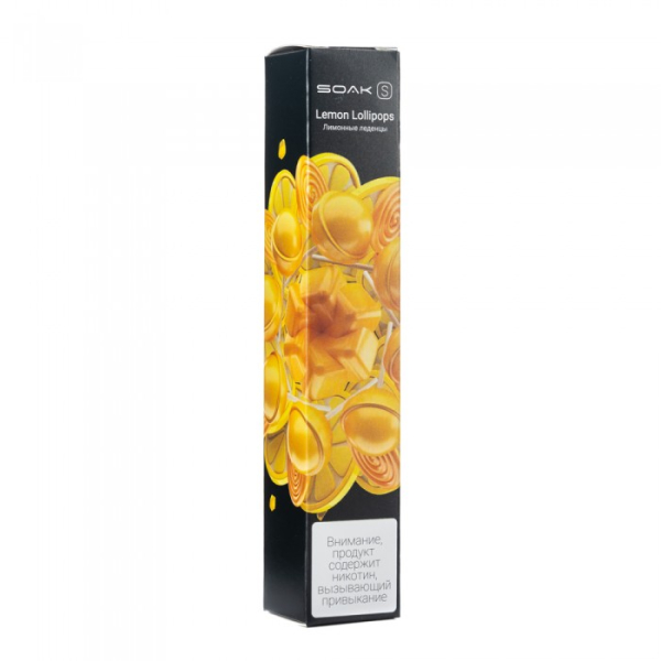 SOAK S Lemon Lollipops (Лимонные леденцы), 2500 тяг в Казани