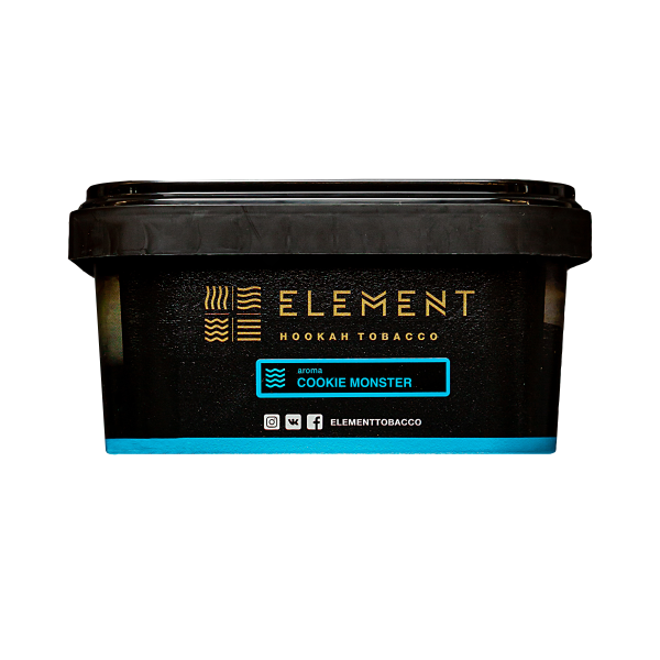 Табак Element Water Cookie Monster 200 грамм в Казани