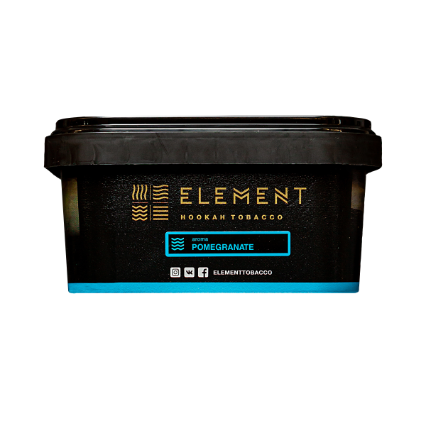 Табак Element Water Pomegranate 200 грамм в Казани