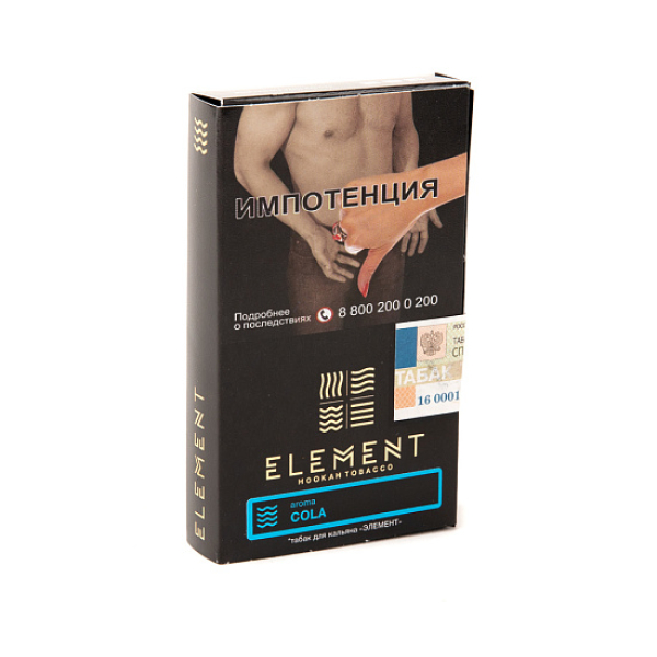 Табак ELEMENT ВОДА COLA 25 гр в Казани