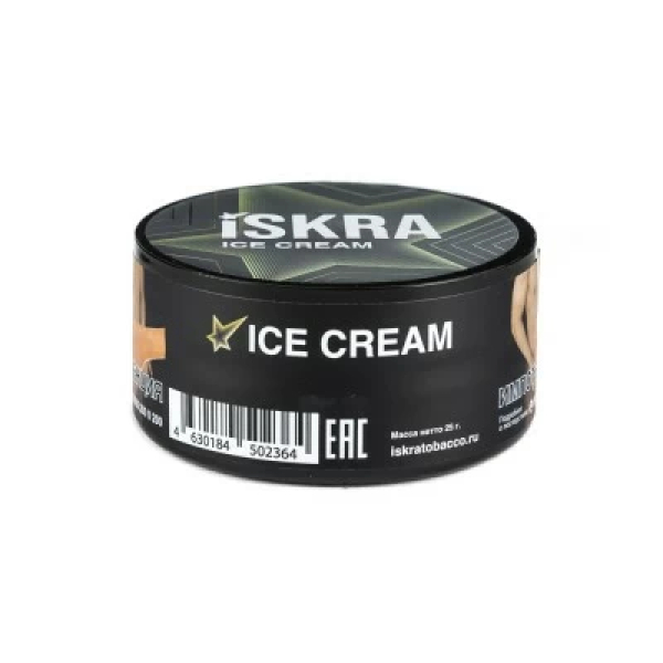 Табак Iskra Ice Cream (Сливочное мороженое) 25 гр в Казани