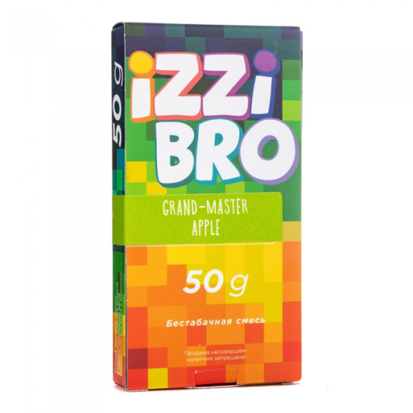 Смесь IZZIBRO GRAND master Apple (Ледяное Зеленое Яблоко) 50 гр в Казани