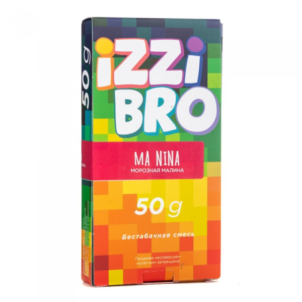 Смесь IZZIBRO MA Nina (Морозная малина) 50 гр в Казани
