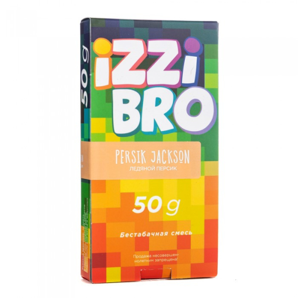 Смесь IZZIBRO Persik JACKSON (Ледяной Персик) 50 гр в Казани