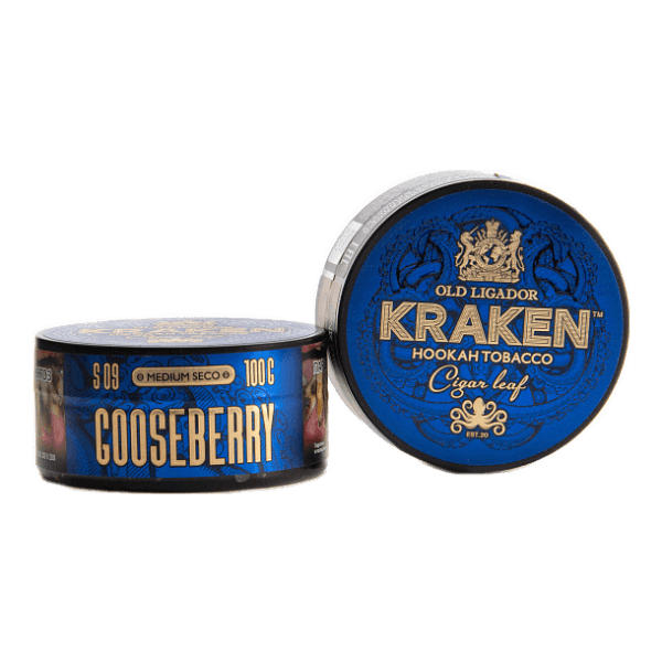 Табак Kraken Medium Seco Goozeberry (Крыжовник) 100 гр в Казани