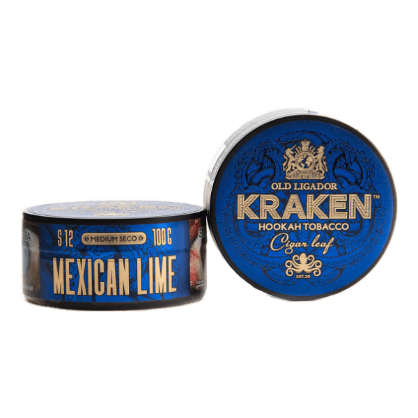 Табак Kraken Medium Seco Mexican lime (Мексиканский лайм) 100 гр в Казани