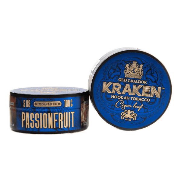 Табак Kraken Medium Seco Passion Fruit (Маракуйя) 100 гр в Казани