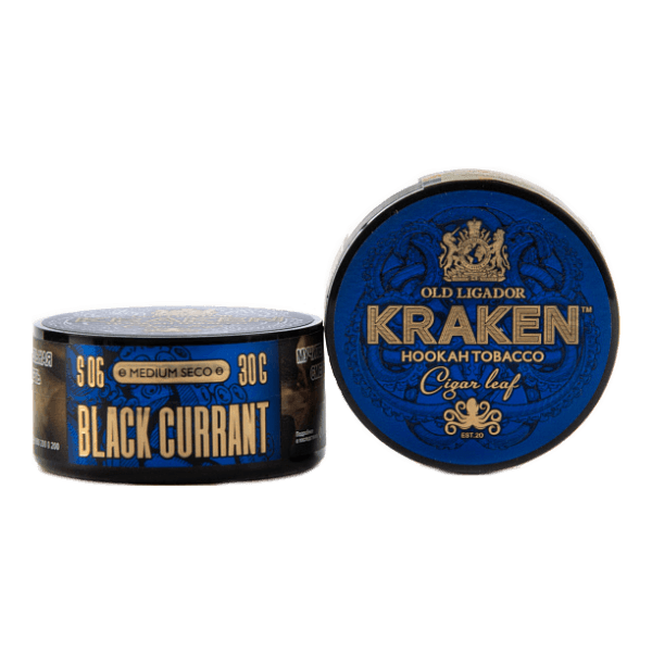 Табак Kraken Medium Seco Black Currant (Черная смородина) 30 гр в Казани