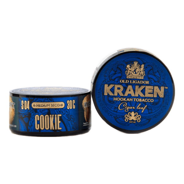 Табак Kraken Medium Seco Cookie (Печенье) 30 гр в Казани