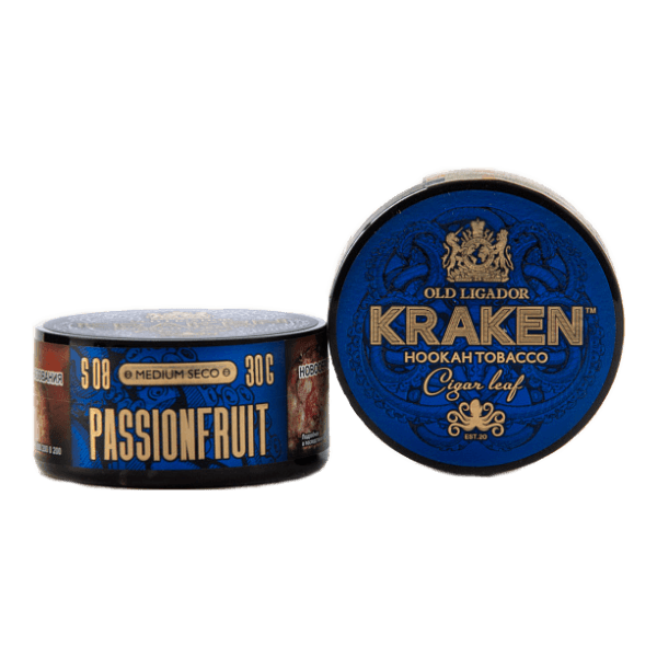 Табак Kraken Medium Seco Passion Fruit (Маракуйя) 30 гр в Казани