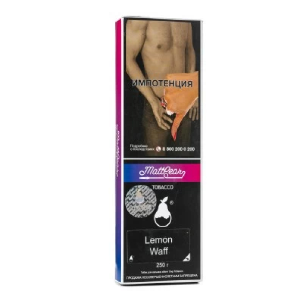 Табак MattPear Lemon Waff (Лимонные вафли) 250 гр в Казани