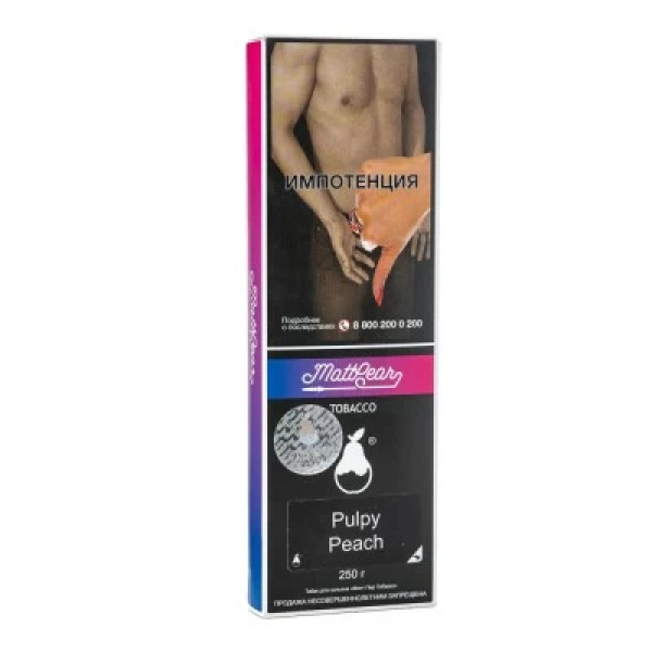 Табак MattPear Pulpy Peach (Персик) 250 гр в Казани