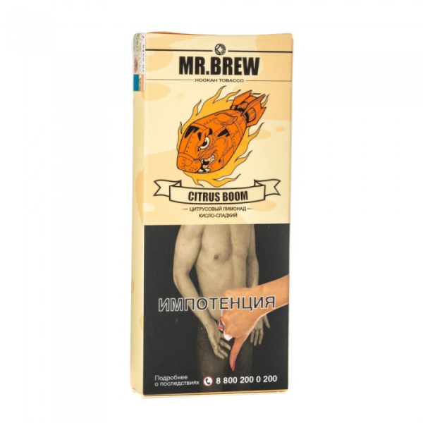 Табак Mr Brew Citrus Boom (Цитрусовый лимонад) 40 гр в Казани